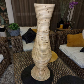 Balinéz Bambusz váza 710x230