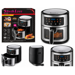 Silver Love Forrólevegős Sütő – 2800 W