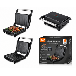 RAF Elektromos Steak- és Kontaktgrill – 800 W