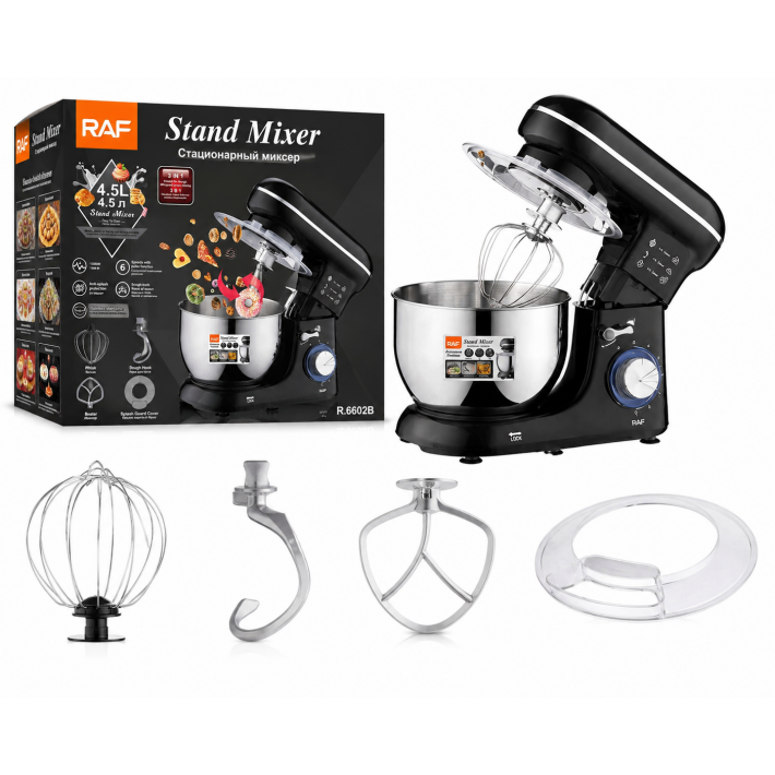 RAF Multifunkciós Álló Mixer – 1300 W - 4, 5 L