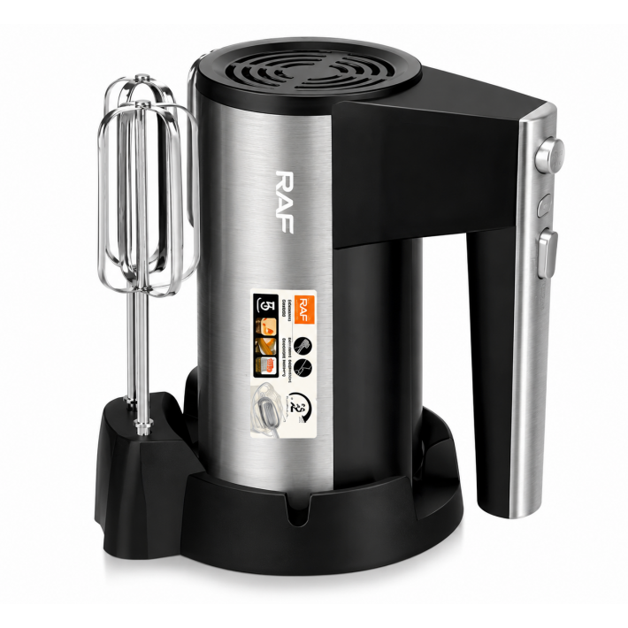 RAF Kézi Mixer – 800 W, 5 sebességfokozat