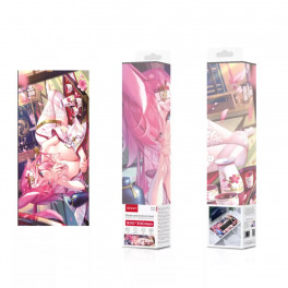 X-Start anime mintás gamer egérpad - pink - mintás