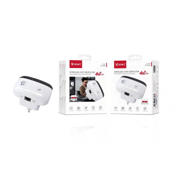 X-start LY113 vezeték nélküli WiFi jelerősítő