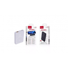 X-Start 3 az 1-ben Mágneses Power Bank 20W - fehér X-Start 3 az 1-ben Mágneses Power Bank 20W - fehér