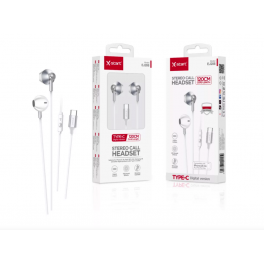 X-Start EJ208 Type-C sztereó headset mikrofonnal X-Start EJ208 Type-C sztereó headset mikrofonnal